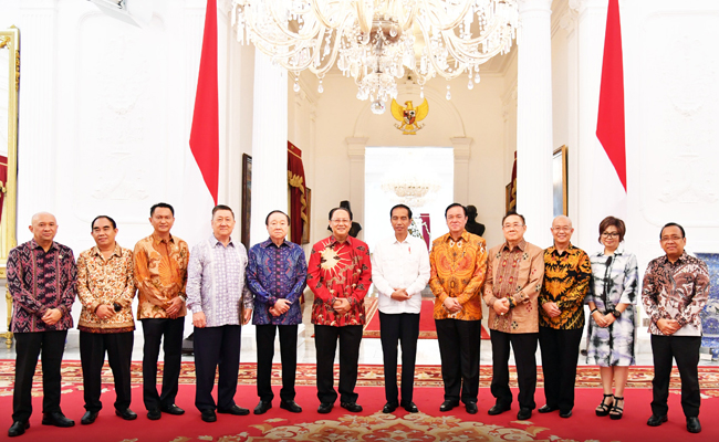 Presiden Jokowi Bertemu Para Pemimpin Umat Buddha Indonesia