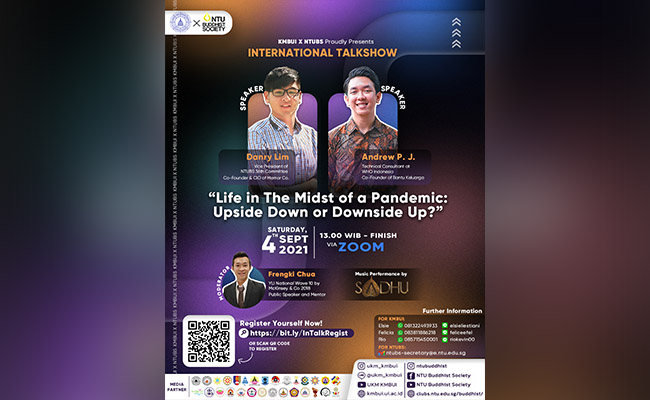International Talkshow “Life in The Midst of a Pandemic: Upside Down or Downside Up?”