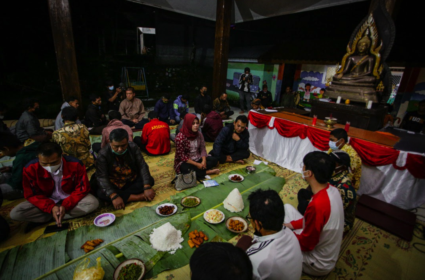 Pembukaan nyadran perdamaian 2022 di Dusun Krecek Gletuk Temanggung. Sumber Foto: Ngasiran
