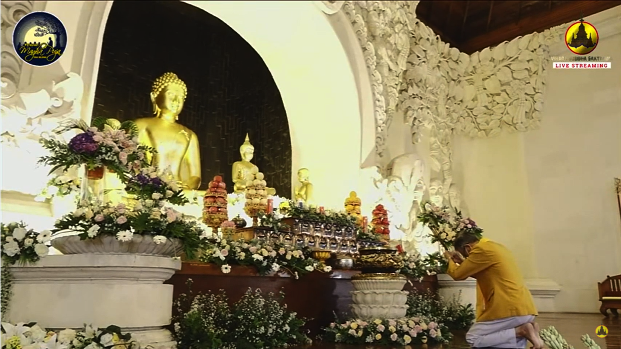 Magha Puja Vihara Buddha Sakyamuni Bali