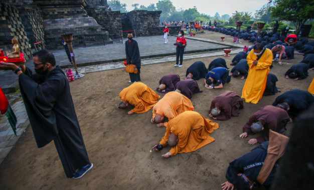 San Bu I Bai, Penghormatan Kepada Candi Agung Borobudur