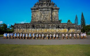 Uji Coba Jalur Dharmayatra Mendut, Pawon, dan Borobudur