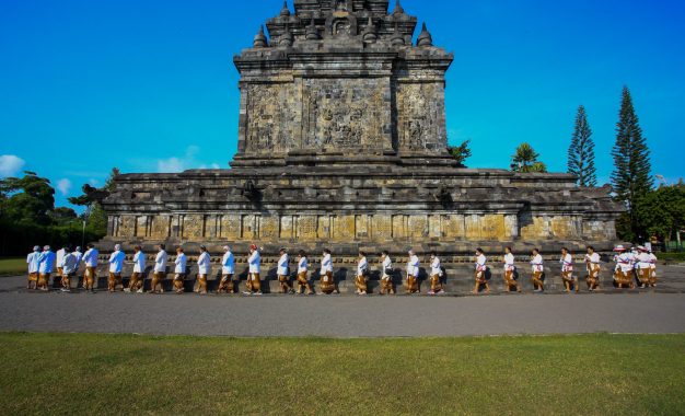 Uji Coba Jalur Dharmayatra Mendut, Pawon, dan Borobudur