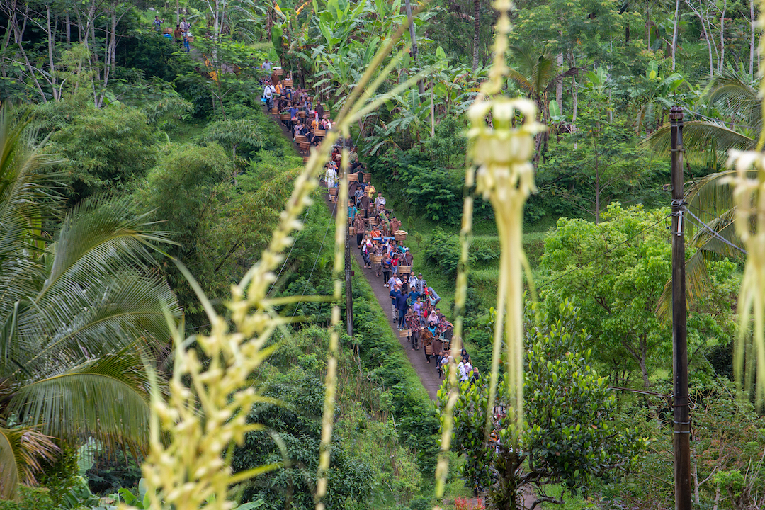 Nyadran perdamaian di Dusun Krecek dan Getuk Temanggung, Januari 2023. Foto: Ngasiran/Buddhazine